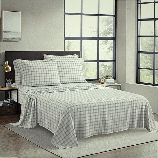 6 Piece Premium All Season Microfiber Set, 4 Pillow Cases, 1 Fitted , 1 Flat...