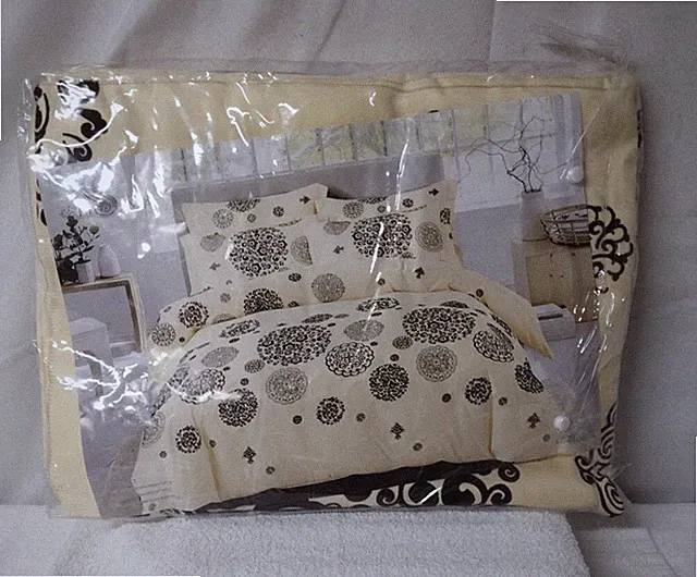 6 Pieces quilt Set Includes 1 Cover 1 Bedsheet 4 Pillowcases Lisin LSZ109