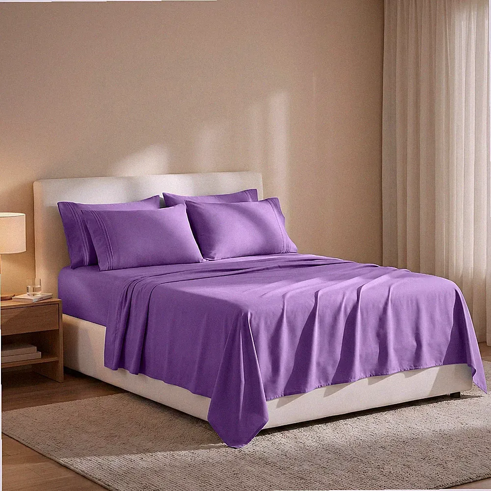 6PC Bed Sheet Set Extra Soft 16" Deep Pocket 1800 Series Luxury Hotel Quality